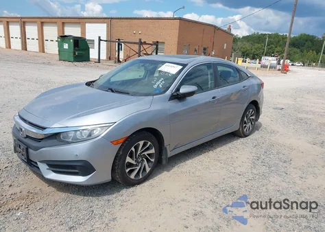 2017 Honda Civic Ex из США, поврежденный, VIN 19XFC2F77HE064864